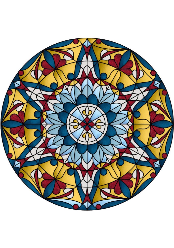 Vitraliu tip plafoniera