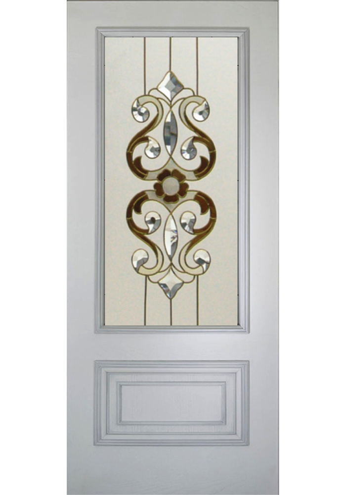 Geam mat decorativ pentru usi