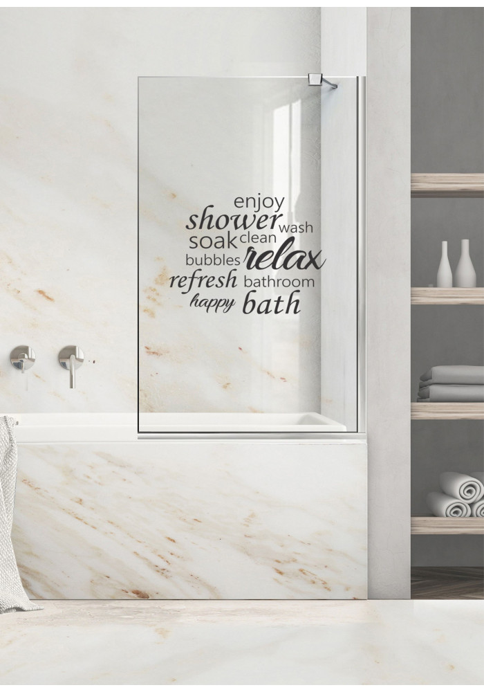 Paravan cada, model Relax, culoare decor: antracit