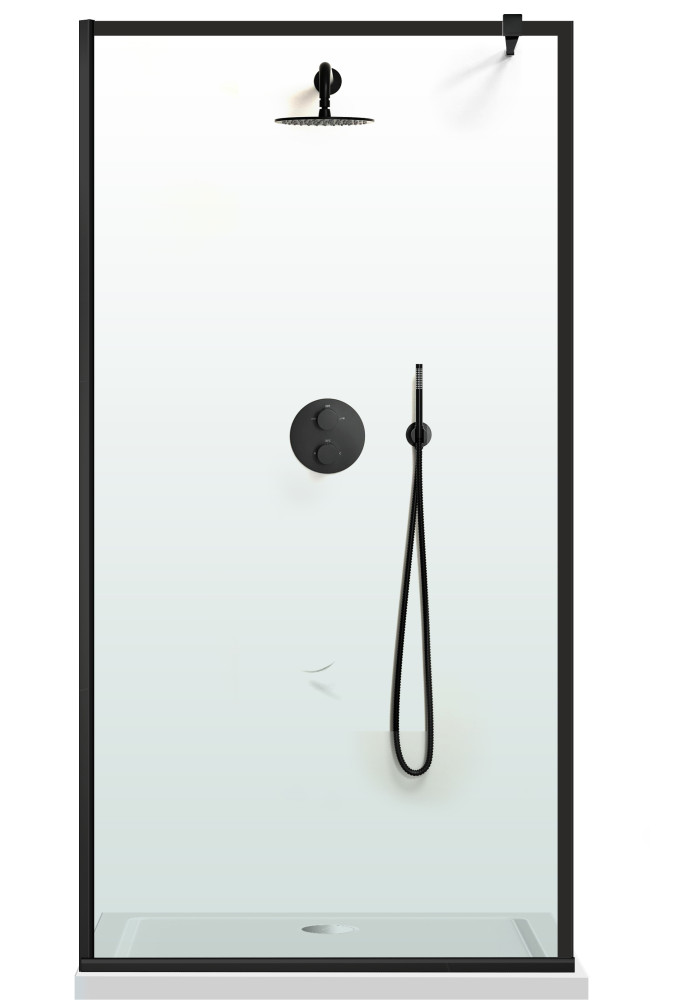 RED025 PARAVAN DUS WALK-IN FRAME