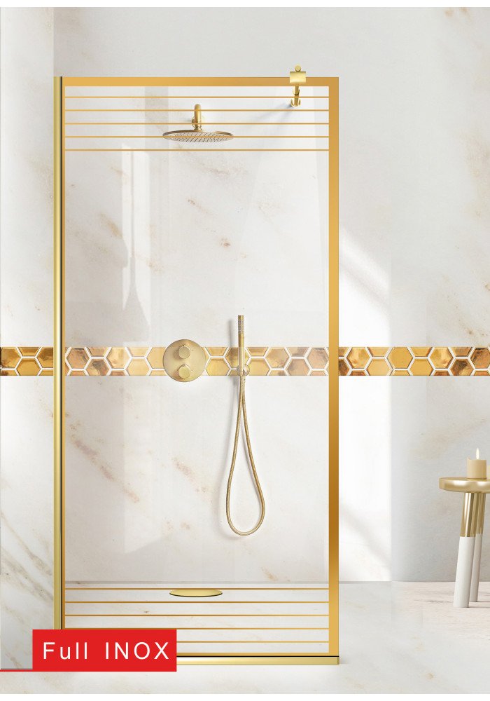 PARAVAN-DUS-WALK-IN-FENCE-GOLD