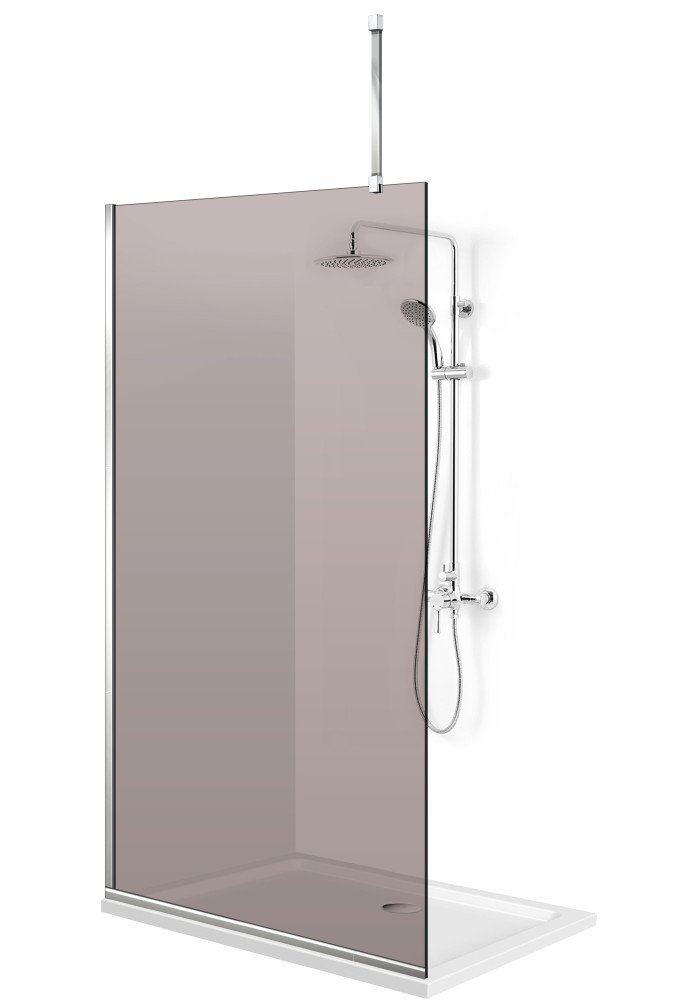 PARAVAN DUS BRONZ FULL INOX
