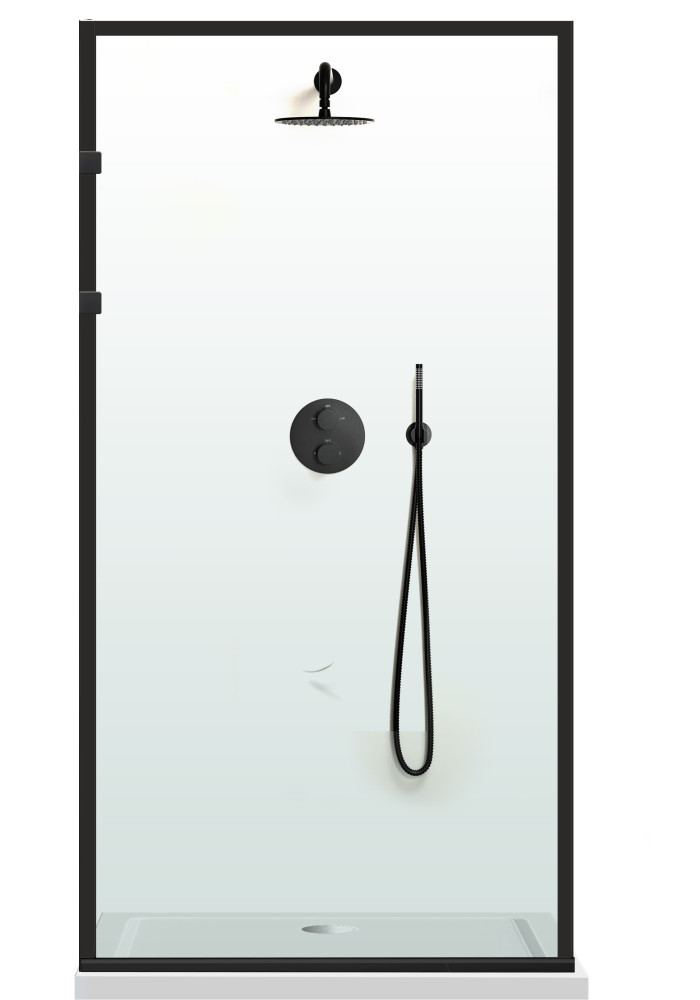 PARAVAN DUS FLOAT NEGRU MODEL SABLAT