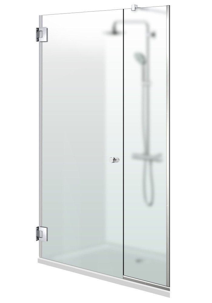 Paravan dus Aqua Line inox