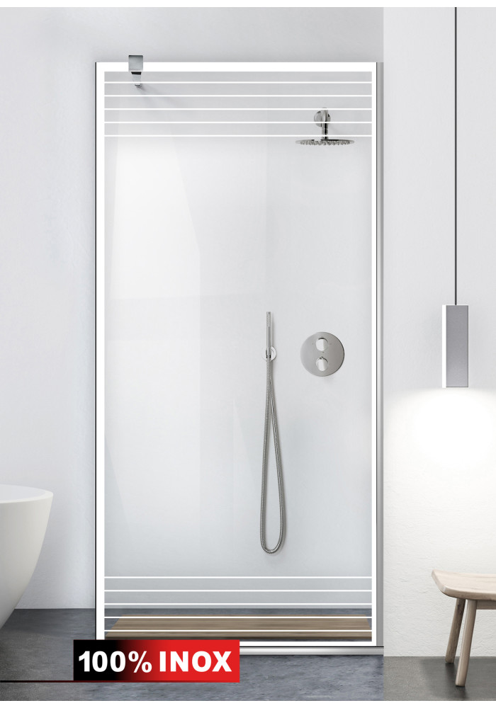 PARAVAN DUS FLOAT FULL INOX