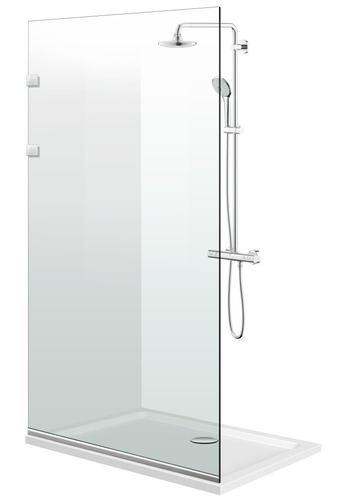 PARAVAN DUS FLOAT FULL INOX