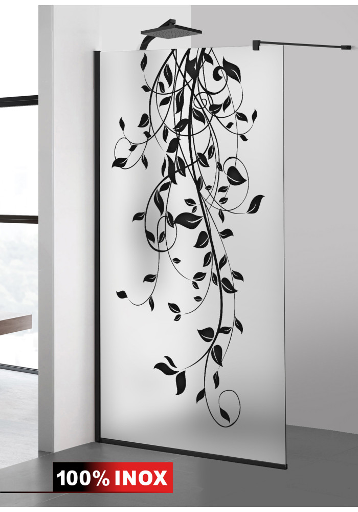 PARAVAN DUS MAT NEGRU