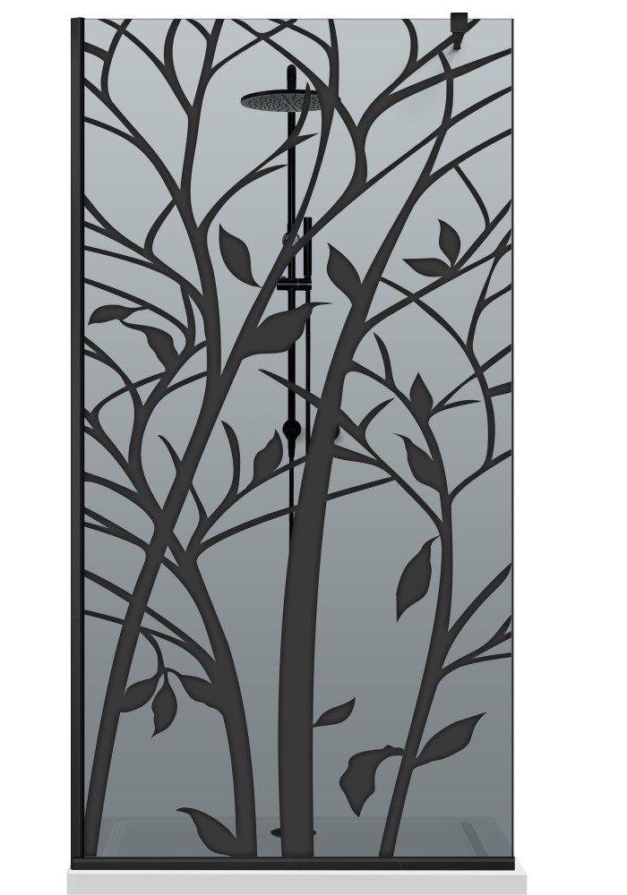 PARAVAN-DUS-WALK-IN-WOOD-G8