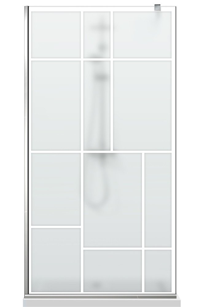 PARAVAN DUS MAT FULL INOX