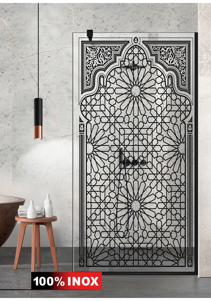 PARAVAN-CABINA-DUS-AMIRA-F8-NEGRU