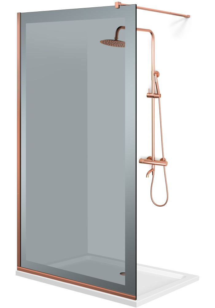 Paravan dus Frame Gri