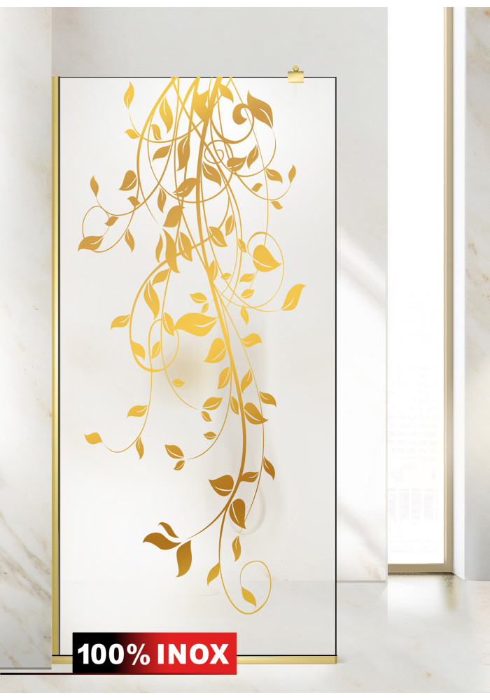 PARAVAN DUS MAT FULL INOX AURIU