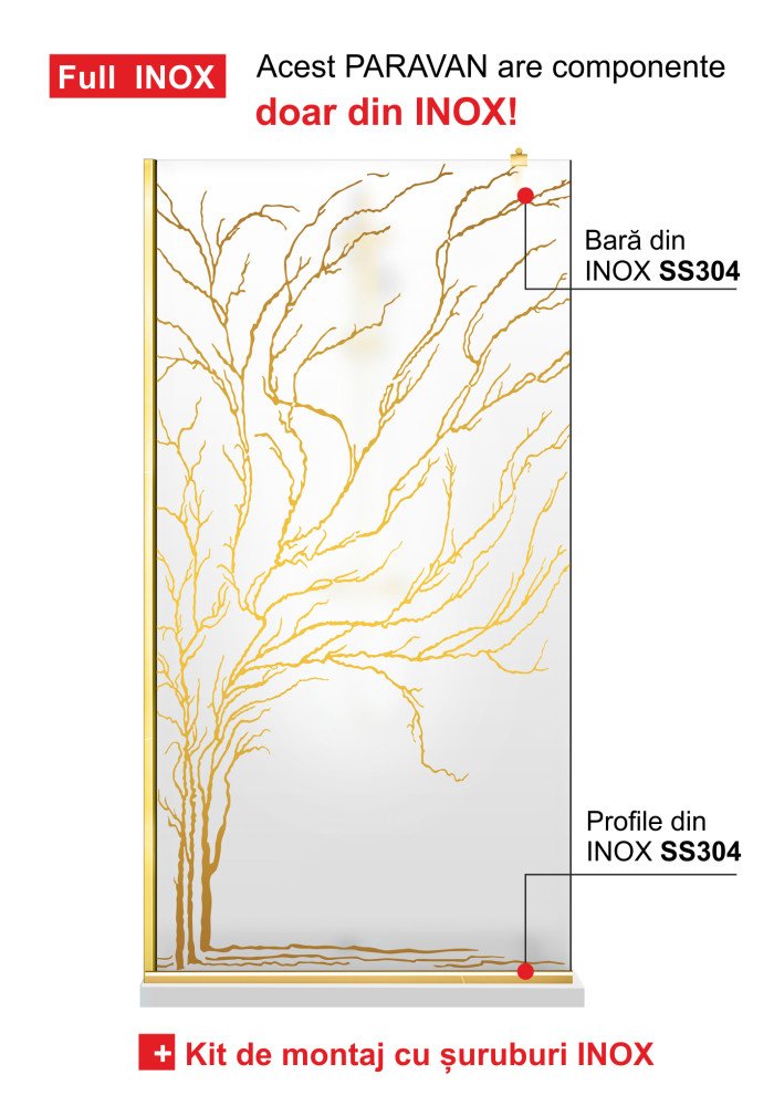 PARAVAN-DUS-WALK-IN-TREE-M8