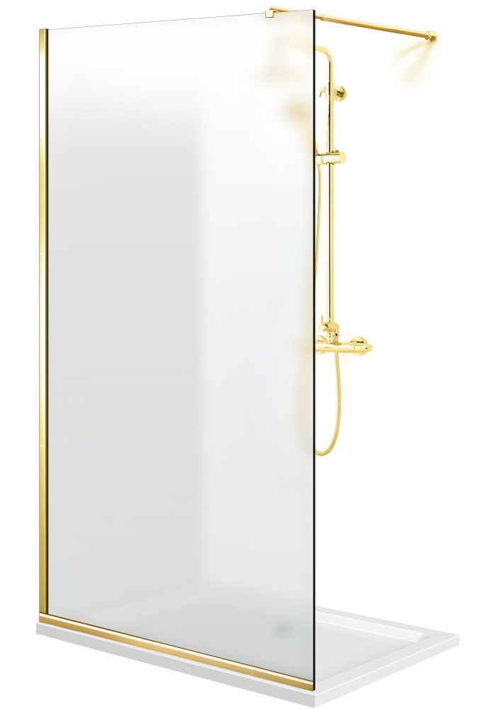 PARAVAN DUS MAT FULL INOX AURIU