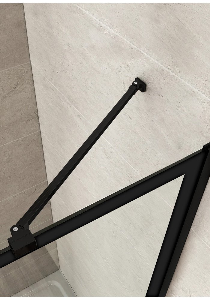 PARAVAN DUS FLOAT NEGRU PROFIL