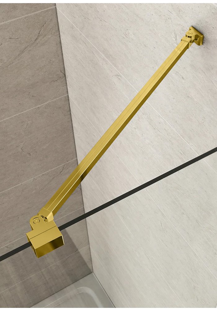 PARAVAN DUS FLOAT FULL INOX AURIU BARA