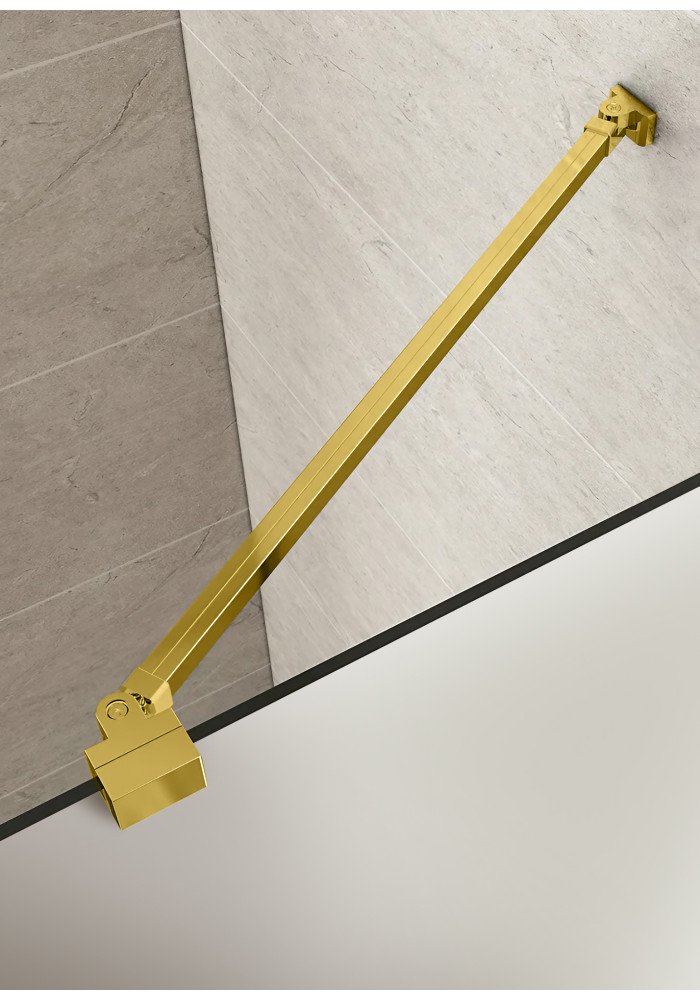 PARAVAN DUS MAT FULL INOX AURIU BARA