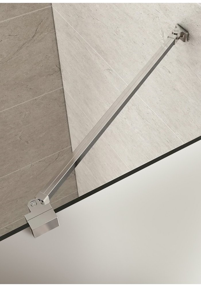 PARAVAN DUS MAT FULL INOX BARA