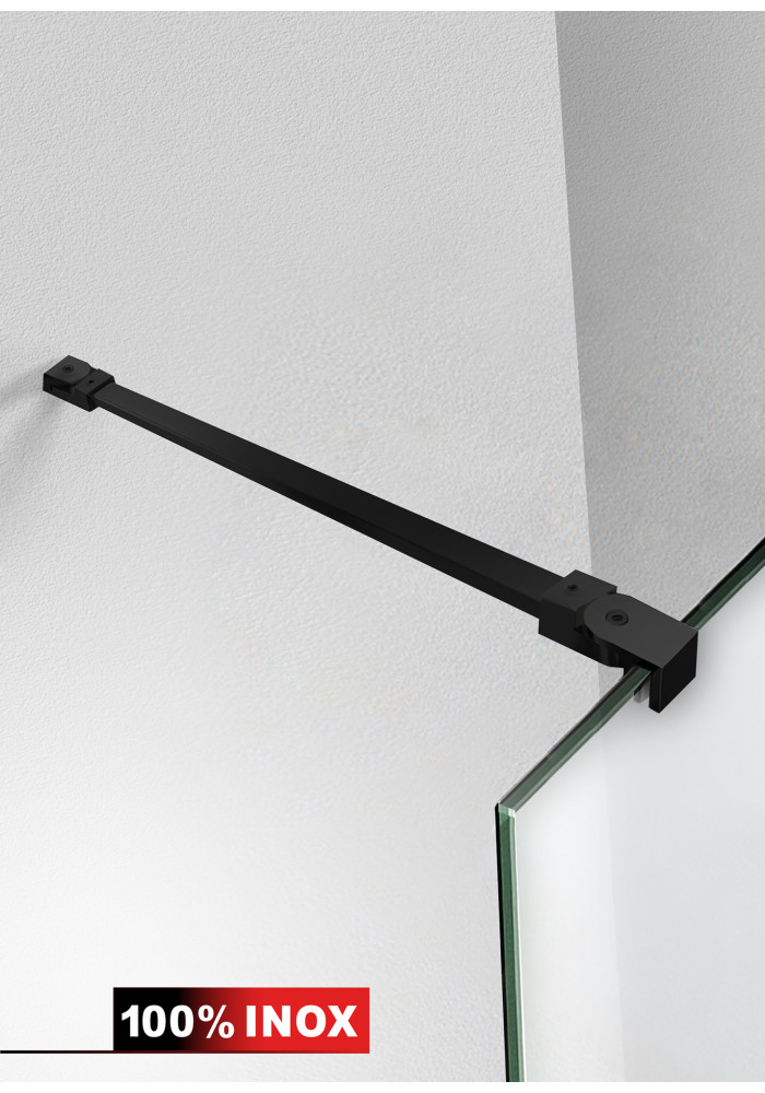 BARA FULL INOX NEGRU