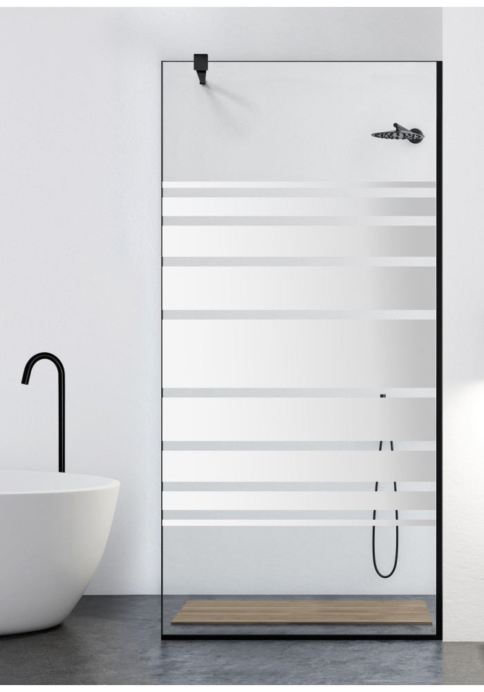 PARAVAN DUS FLOAT NEGRU MULTILINE INCOLOR