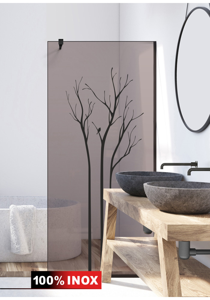 PARAVAN-CABINA-DUS-PEACE-B8-NEGRU