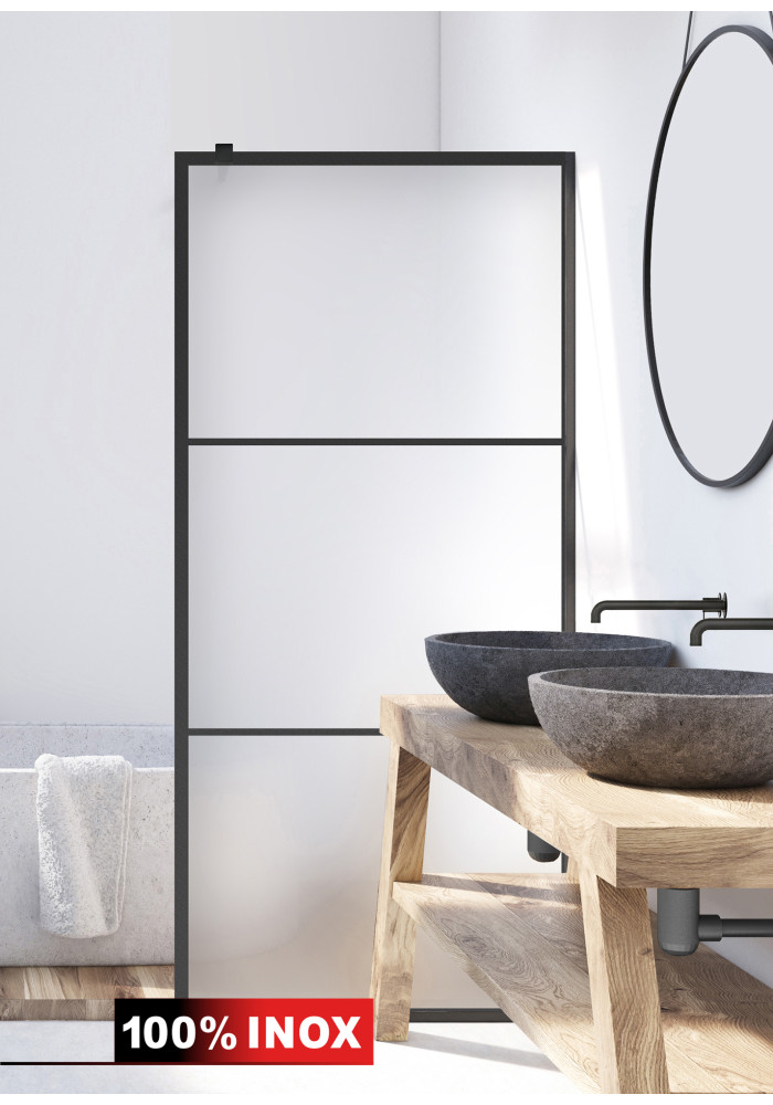 PARAVAN-DUS-AQUAROY-BLACK-VINTAG