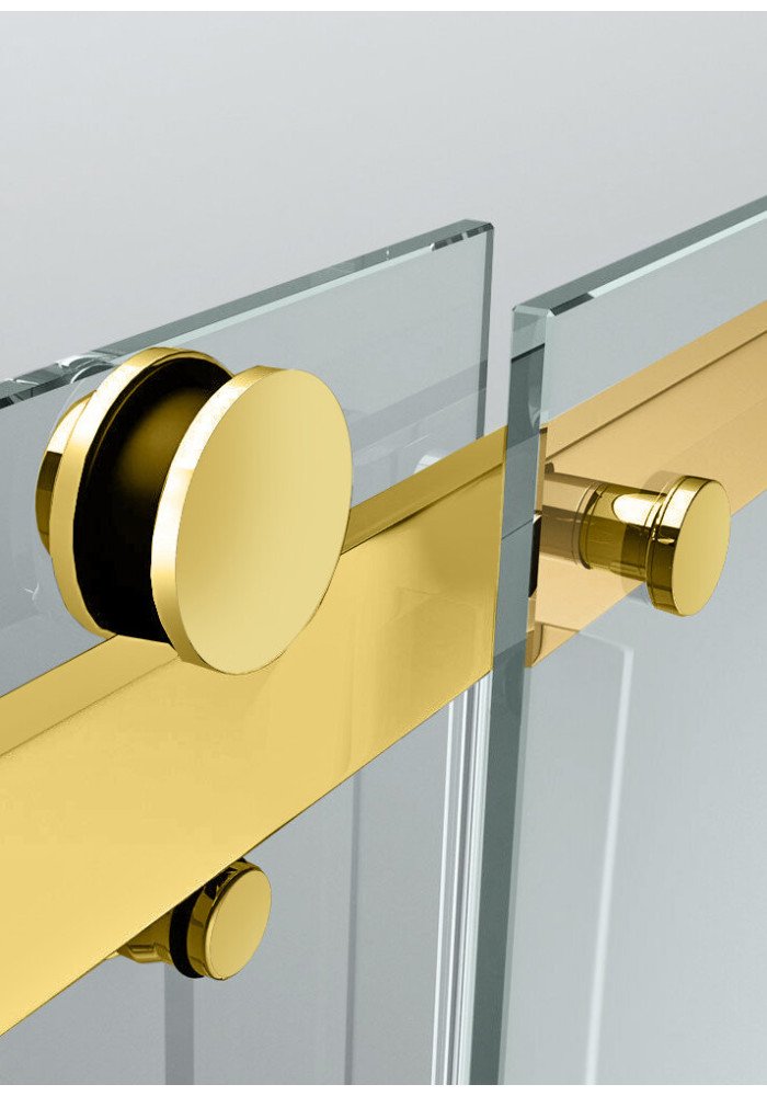 PARAVAN DUS GLISANT FLOAT FULL INOX AURIU FERONERIE
