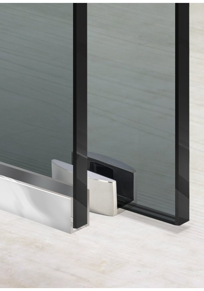 PARAVAN DUS GRI FULL INOX FERONERIE