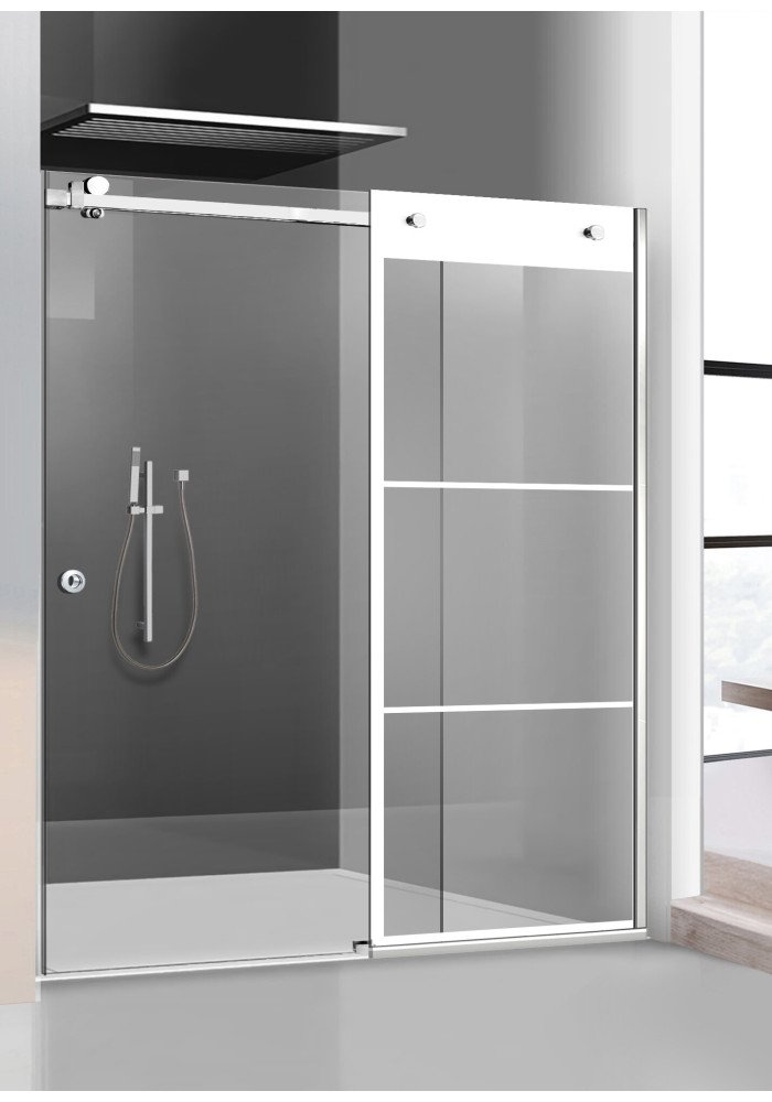 PARAVAN DUS FLOAT FULL INOX