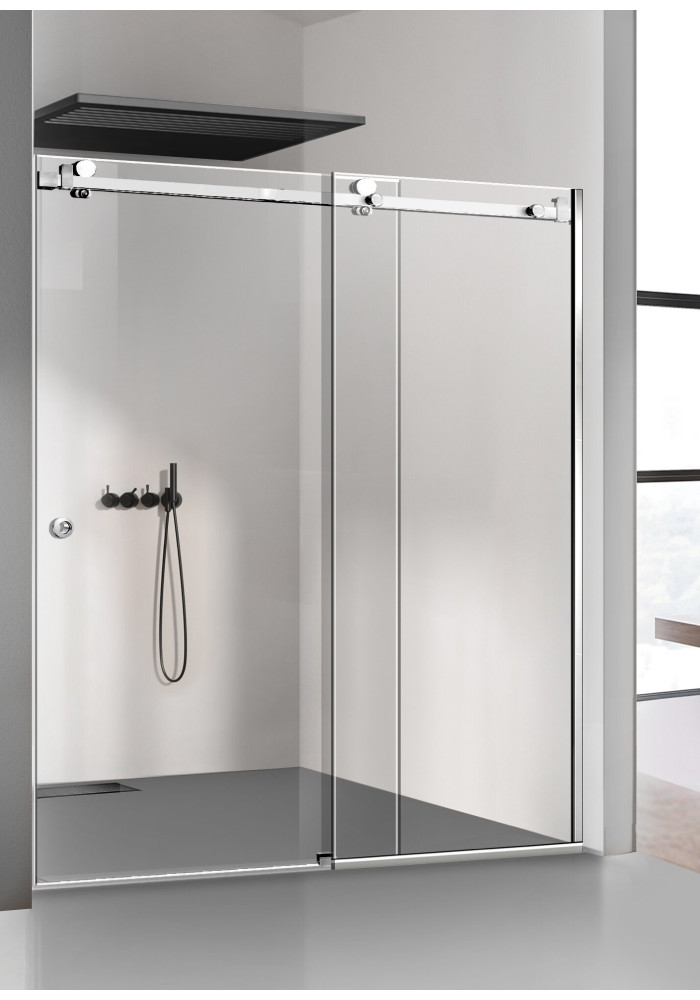 PARAVAN DUS GLISANT FLOAT FULL INOX