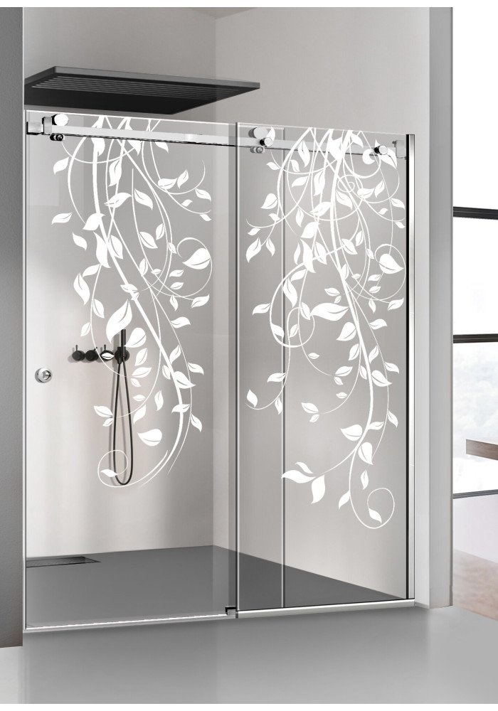 PARAVAN DUS CU USA GLISANTA FLOAT FULL INOX