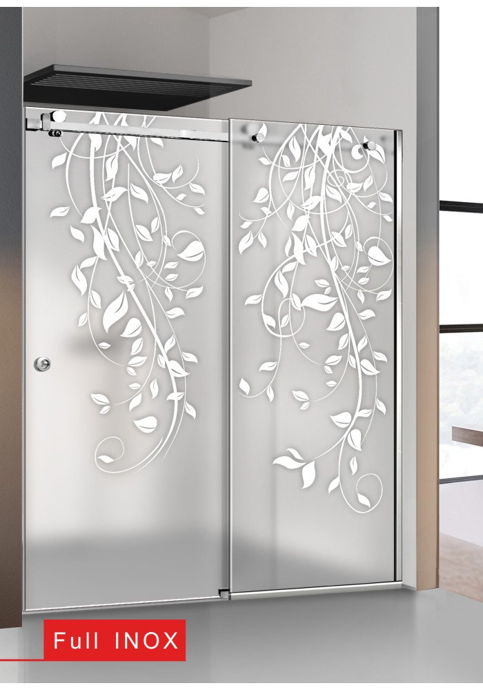 PARAVAN DUS MAT FULL INOX