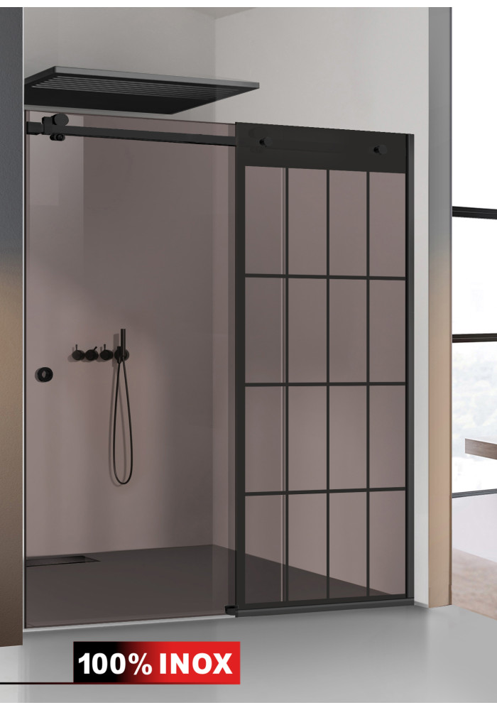 PARAVAN DUS BRONZ NEGRU