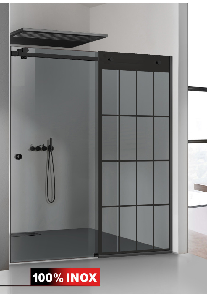 PARAVAN DUS CU USA GRI NEGRU