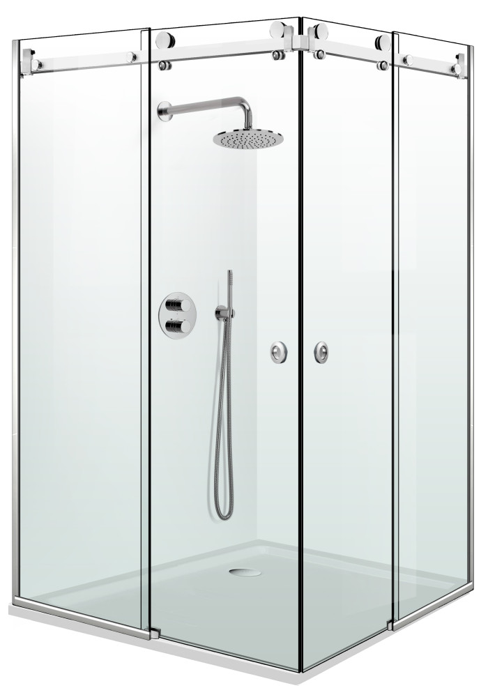 CABINA DUS GLISANT FULL INOX