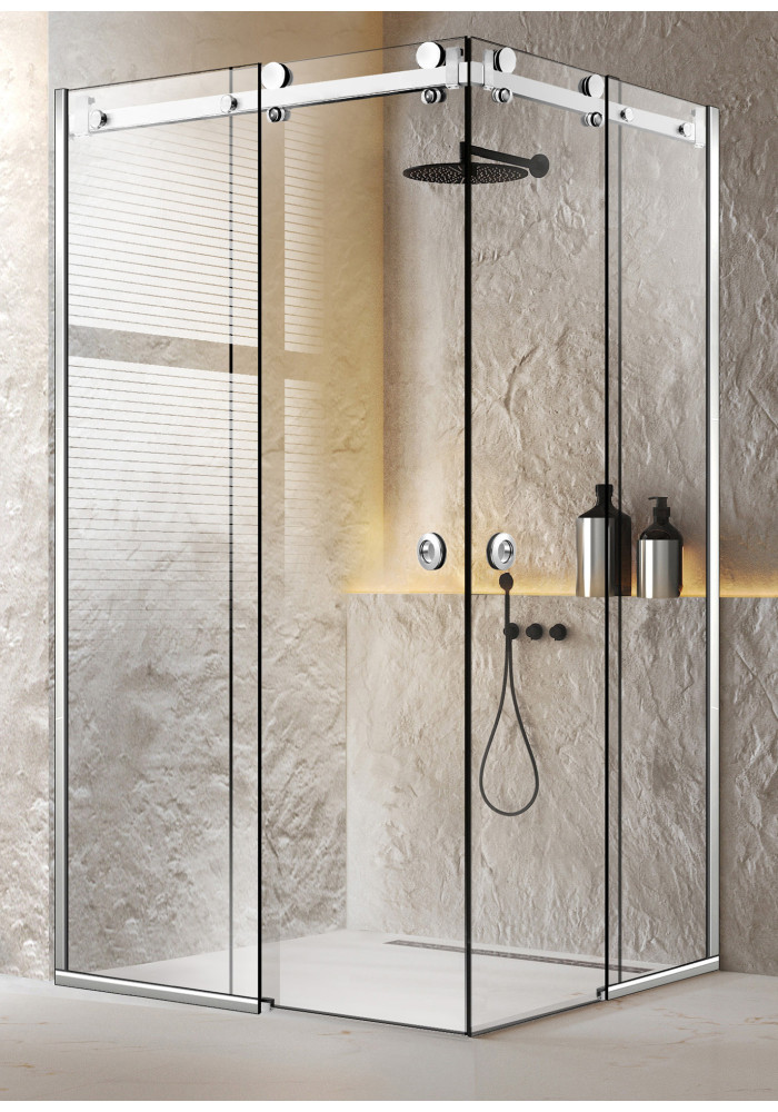 CABINA DUS GLISANT FULL INOX