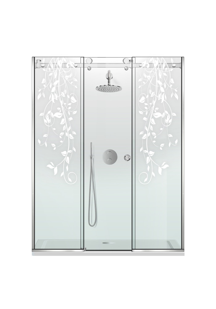 PARAVAN DUS GLISANT FLOAT FULL INOX  DANCE