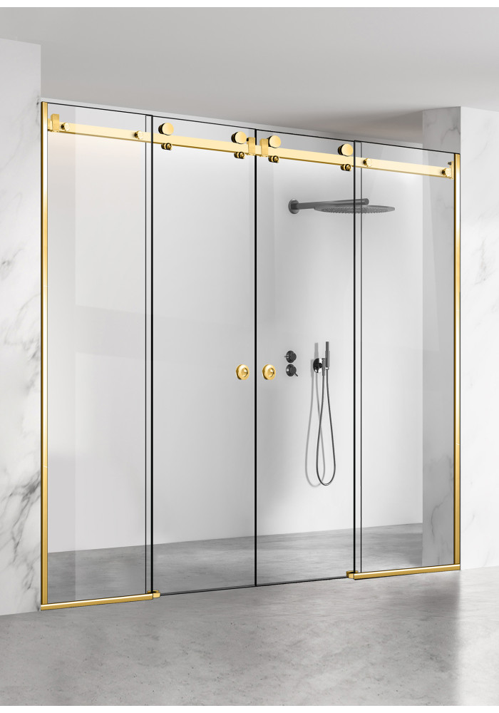 PERETE DUS GLISANT FULL INOX AURIU 