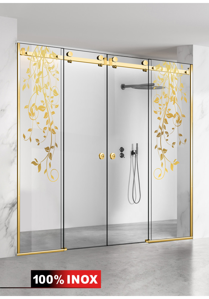 PERETE DUS GLISANT FULL INOX AURIU DANCE AURIU