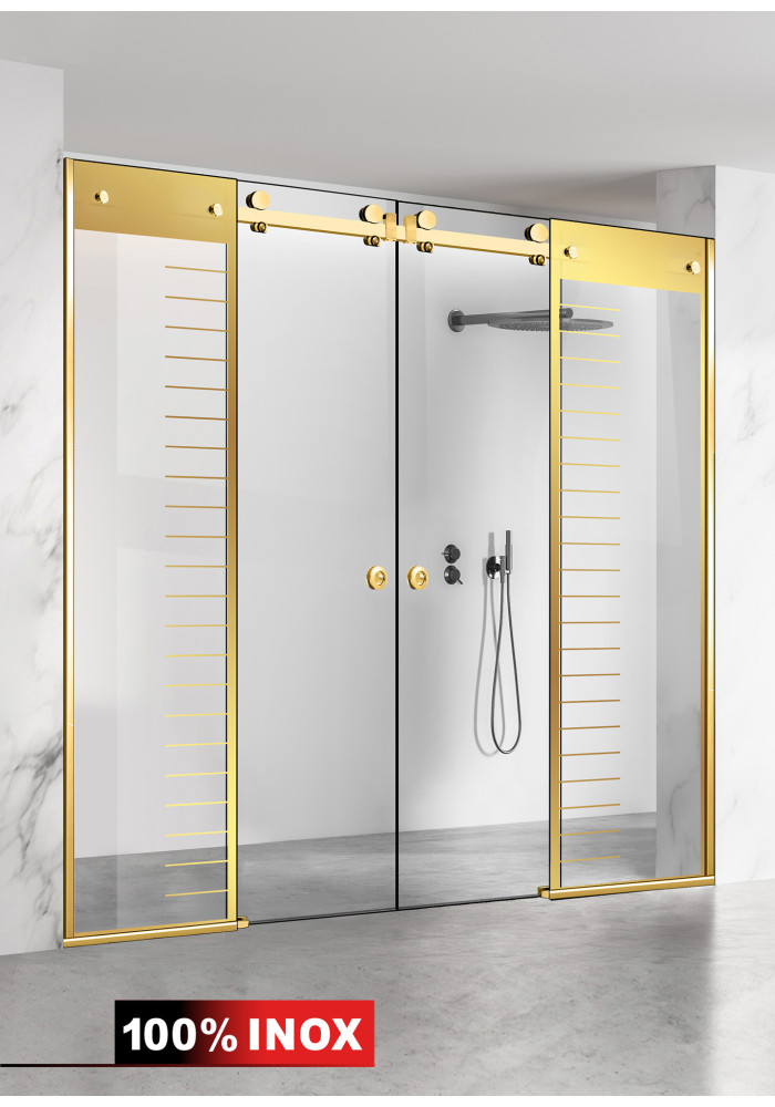 PERETE DUS GLISANT FULL INOX AURIU SUPREME  AURIU