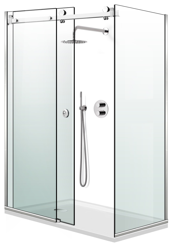 CABINA DUS GLISANT FULL INOX
