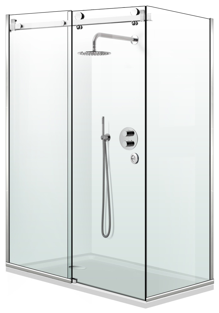 CABINA DUS GLISANT FULL INOX