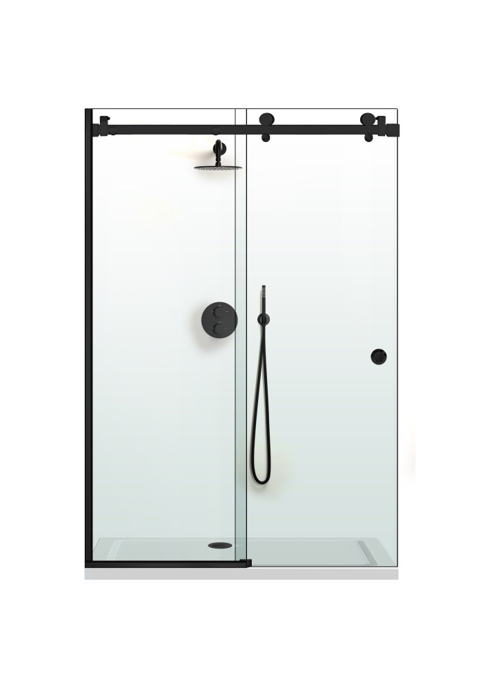 PARAVAN DUS GLISANT FLOAT FULL INOX