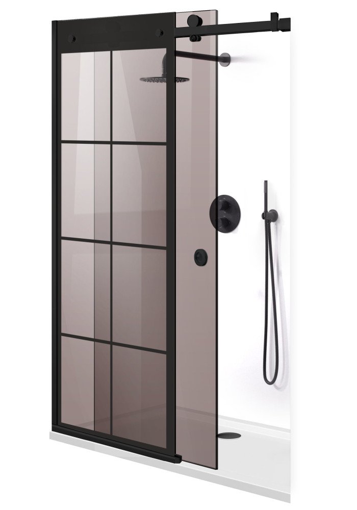 PARAVAN DUS BRONZ NEGRU