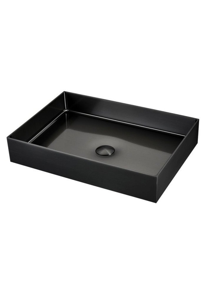 Lavoara inox negru gun metal