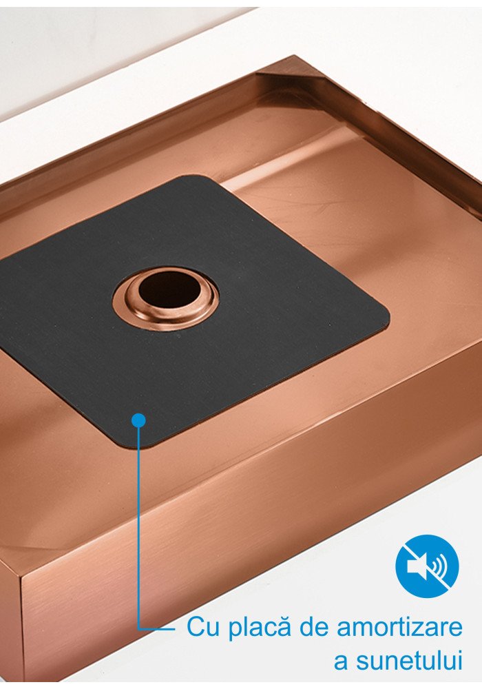 Lavoar INOX rose gold Aqua Roy MinimalSteel