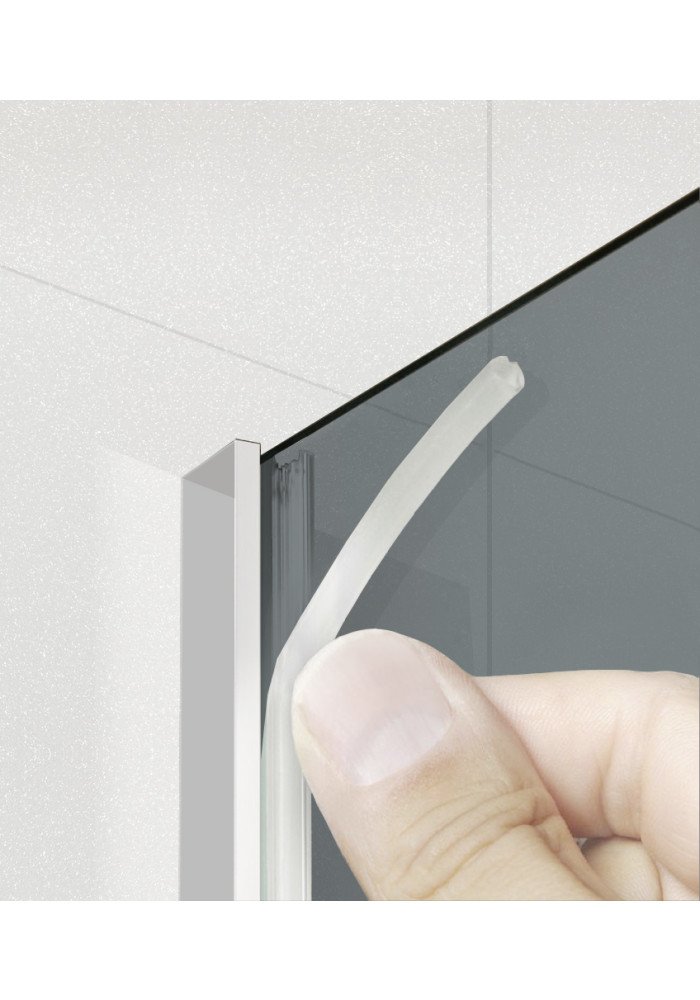 PARAVAN DUS GRI FULL INOX GARNITURA