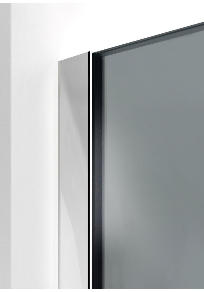 PARAVAN DUS GRI FULL INOX PROFIL