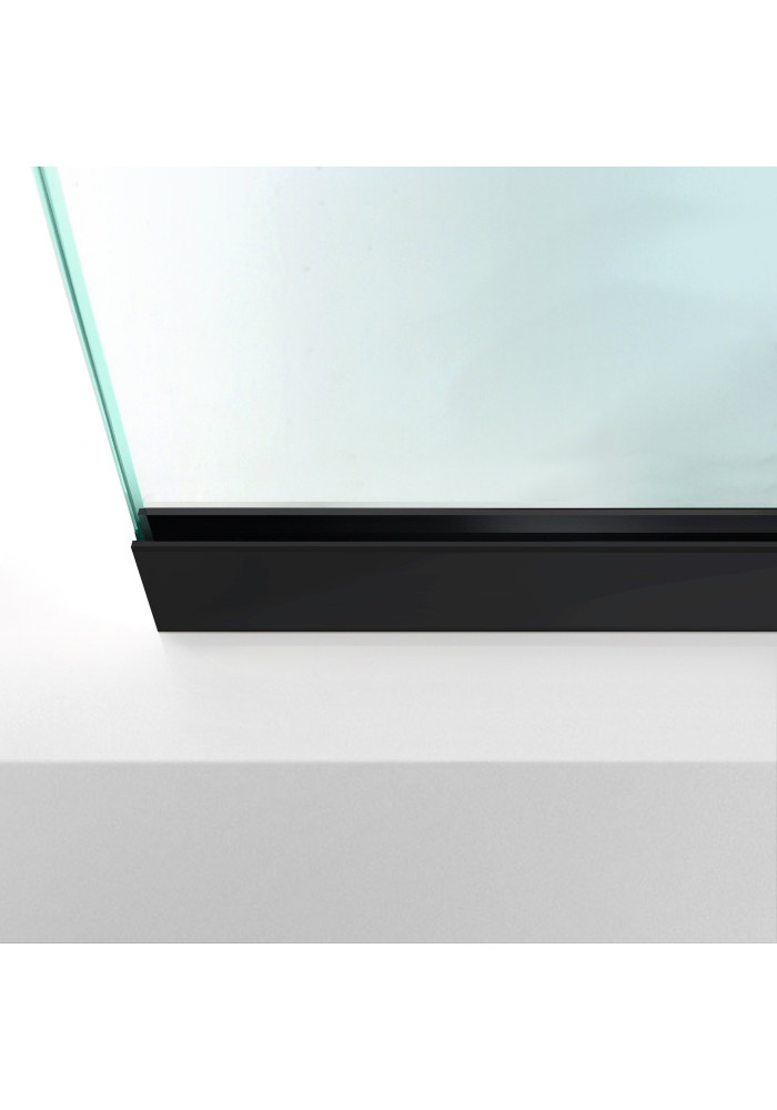 PARAVAN DUS FLOAT NEGRU PROFIL