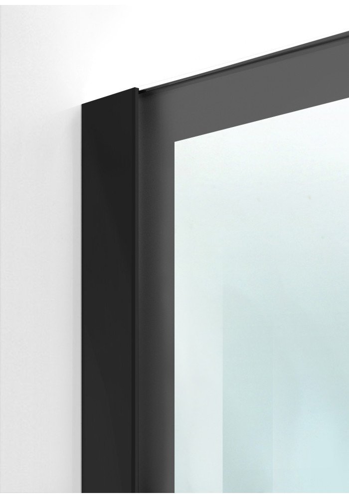 PARAVAN DUS FLOAT NEGRU PROFIL
